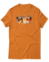 T-Shirt Αντρικό - Florida Livin That Life - Color Thumbnail Πορτοκαλί