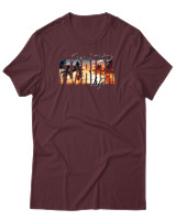 T-Shirt Αντρικό - Florida Livin That Life - Color Thumbnail Μπορντό