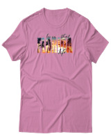 T-Shirt Αντρικό - Florida Livin That Life - Color Thumbnail Ροζ
