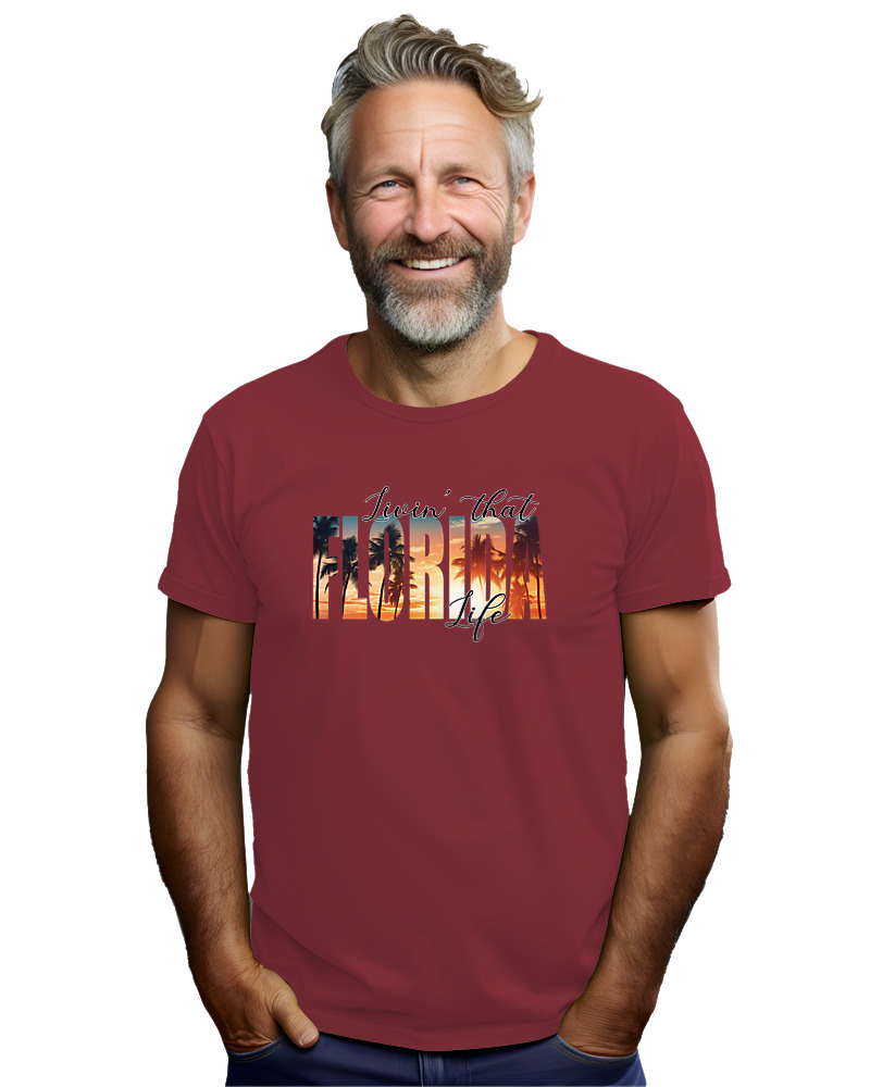 T-Shirt Αντρικό - Florida Livin That Life - Image 2