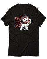 T-Shirt Αντρικό - Fluff And Stuff - Color Thumbnail Μαύρο