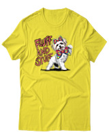 T-Shirt Αντρικό - Fluff And Stuff - Color Thumbnail Κίτρινο