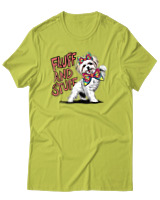T-Shirt Αντρικό - Fluff And Stuff - Color Thumbnail Λαχανί