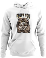 Φούτερ με κουκούλα - Fluff You - Color Thumbnail ΄Ασπρο