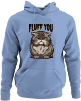 Φούτερ με κουκούλα - Fluff You - Color Thumbnail Blue Carolina