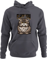 Φούτερ με κουκούλα - Fluff You - Color Thumbnail Ανθρακί