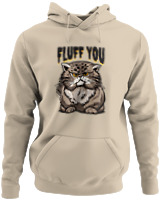 Φούτερ με κουκούλα - Fluff You - Color Thumbnail Μπέζ