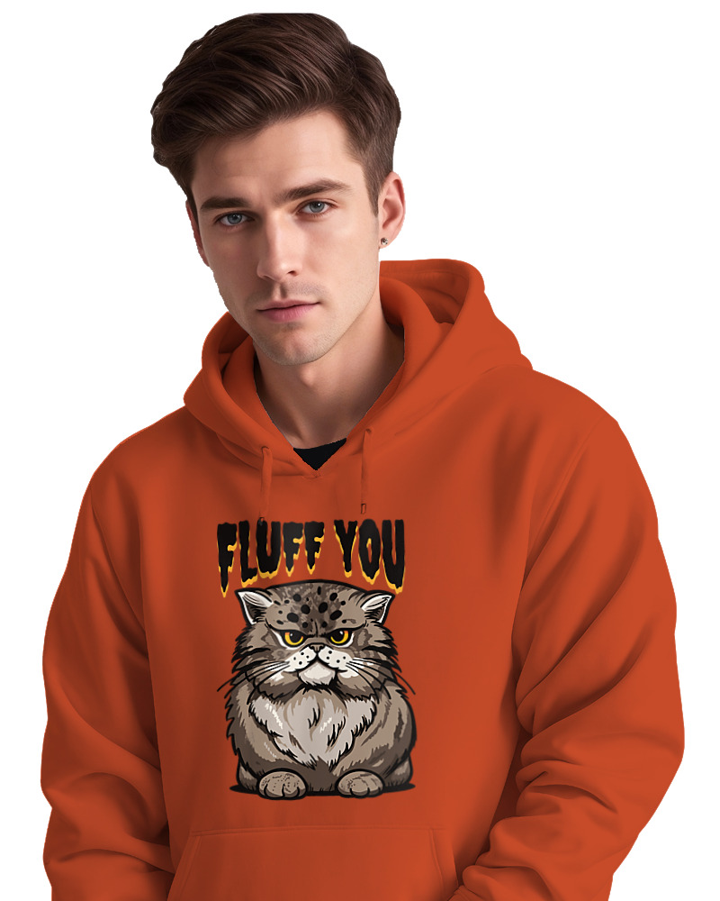 Φούτερ με κουκούλα - Fluff You - Image 2