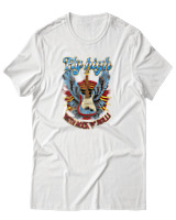 T-Shirt Αντρικό - Fly High - Color Thumbnail Άσπρο