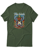 T-Shirt Αντρικό - Fly High - Color Thumbnail Κυπαρισσί
