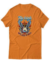 T-Shirt Αντρικό - Fly High - Color Thumbnail Πορτοκαλί