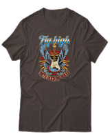 T-Shirt Αντρικό - Fly High - Color Thumbnail Καφέ