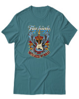 T-Shirt Αντρικό - Fly High - Color Thumbnail Μπλε Πράσινο