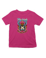 T-Shirt  Παιδικό - Fly High - Color Thumbnail Φουξια