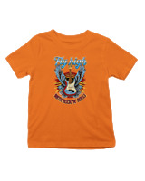 T-Shirt  Παιδικό - Fly High - Color Thumbnail Πορτοκαλί