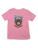 T-Shirt  Παιδικό - Fly High - Color Thumbnail Ροζ