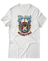 T-Shirt  Γυναικείο - Fly High - Color Thumbnail Άσπρο