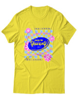 T-Shirt Αντρικό - Focus On Yourself - Color Thumbnail Κίτρινο