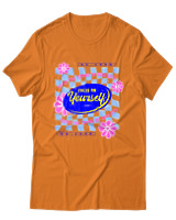 T-Shirt Αντρικό - Focus On Yourself - Color Thumbnail Πορτοκαλί
