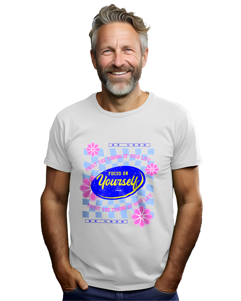 T-Shirt Αντρικό - Focus On Yourself - Image 2