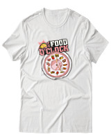 T-Shirt Αντρικό - Food O'Clock - Color Thumbnail Άσπρο