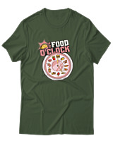 T-Shirt Αντρικό - Food O'Clock - Color Thumbnail Κυπαρισσί