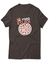 T-Shirt Αντρικό - Food O'Clock - Color Thumbnail Καφέ