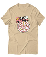 T-Shirt Αντρικό - Food O'Clock - Color Thumbnail Μπεζ