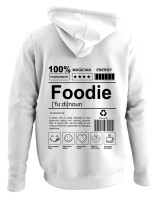 Φούτερ με κουκούλα - Foodie - Color Thumbnail ΄Ασπρο
