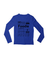 Μακρυμάνικο Μακό - Foodie - Color Thumbnail Μπλε Ρουά