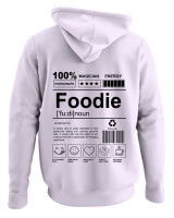 Φούτερ με κουκούλα - Foodie - Color Thumbnail Λιλά