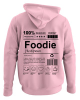 Φούτερ με κουκούλα - Foodie - Color Thumbnail Pink