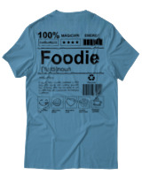 T-Shirt Unisex - Foodie - Color Thumbnail Τιρκουάζ