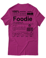 T-Shirt Unisex - Foodie - Color Thumbnail Φουξια