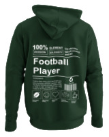 Φούτερ με κουκούλα - Football Player - Color Thumbnail Κυπαρισσί