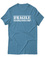 T-Shirt Αντρικό - Fragile - Color Thumbnail Τιρκουάζ
