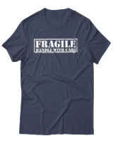T-Shirt Αντρικό - Fragile - Color Thumbnail Μπλε Γκρι
