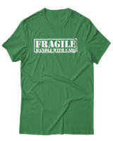 T-Shirt Αντρικό - Fragile - Color Thumbnail Πράσινο