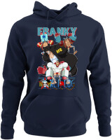 Φούτερ με κουκούλα - Franky Multi Mode - Color Thumbnail Navy Blue