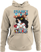Φούτερ με κουκούλα - Franky Multi Mode - Color Thumbnail Μπέζ