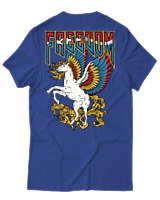T-Shirt Αντρικό - Freedom Pegasus - Color Thumbnail Μπλε Ρουά