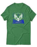 T-Shirt Αντρικό - Freedom - Color Thumbnail Πράσινο