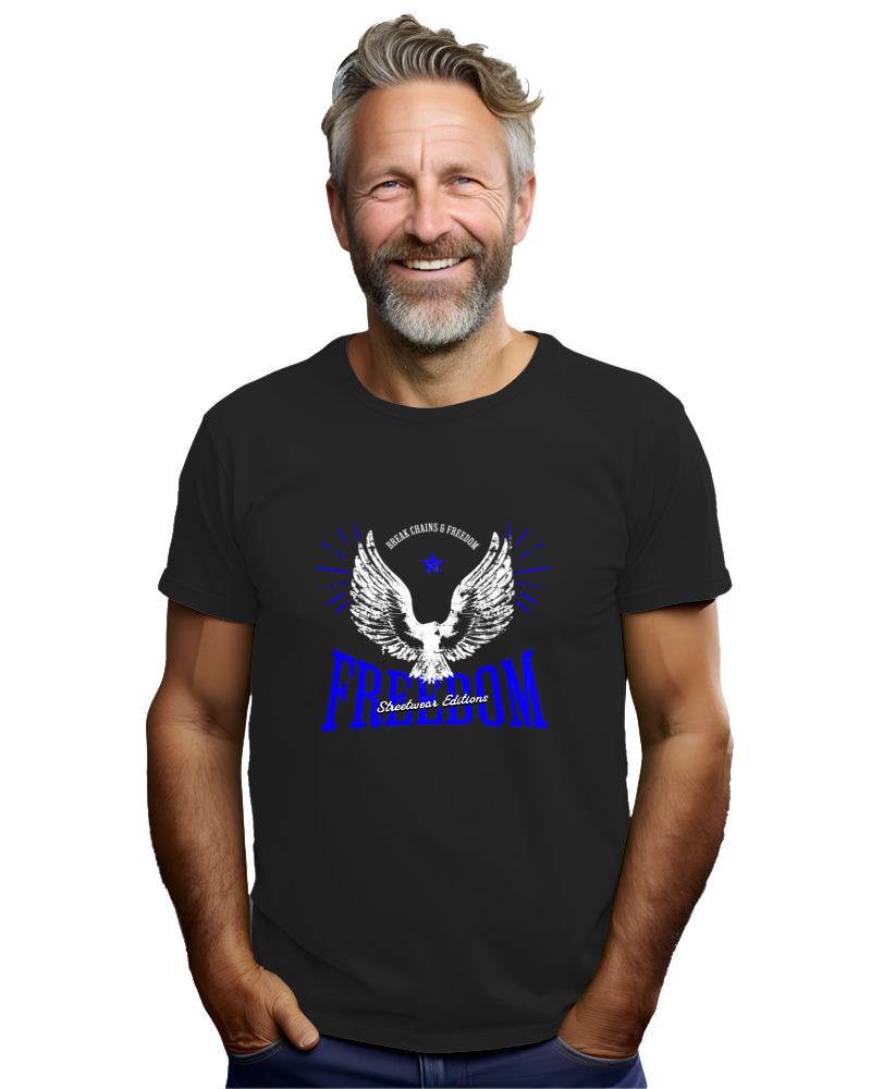 T-Shirt Αντρικό - Freedom - Image 2