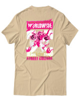 T-Shirt Αντρικό - Freedom - Color Thumbnail Μπεζ