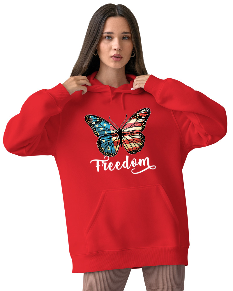 Φούτερ με κουκούλα - Freedom - Image 2