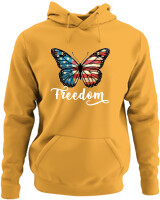 Φούτερ με κουκούλα - Freedom - Color Thumbnail Κίτρινο Χρυσό
