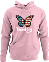 Φούτερ με κουκούλα - Freedom - Color Thumbnail Pink