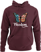 Φούτερ με κουκούλα - Freedom - Color Thumbnail Marron