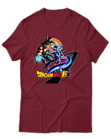 T-Shirt Unisex - Freeze Goku - Color Thumbnail Σκούρο Κόκκινο
