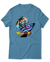 T-Shirt Unisex - Freeze Goku - Color Thumbnail Τιρκουάζ